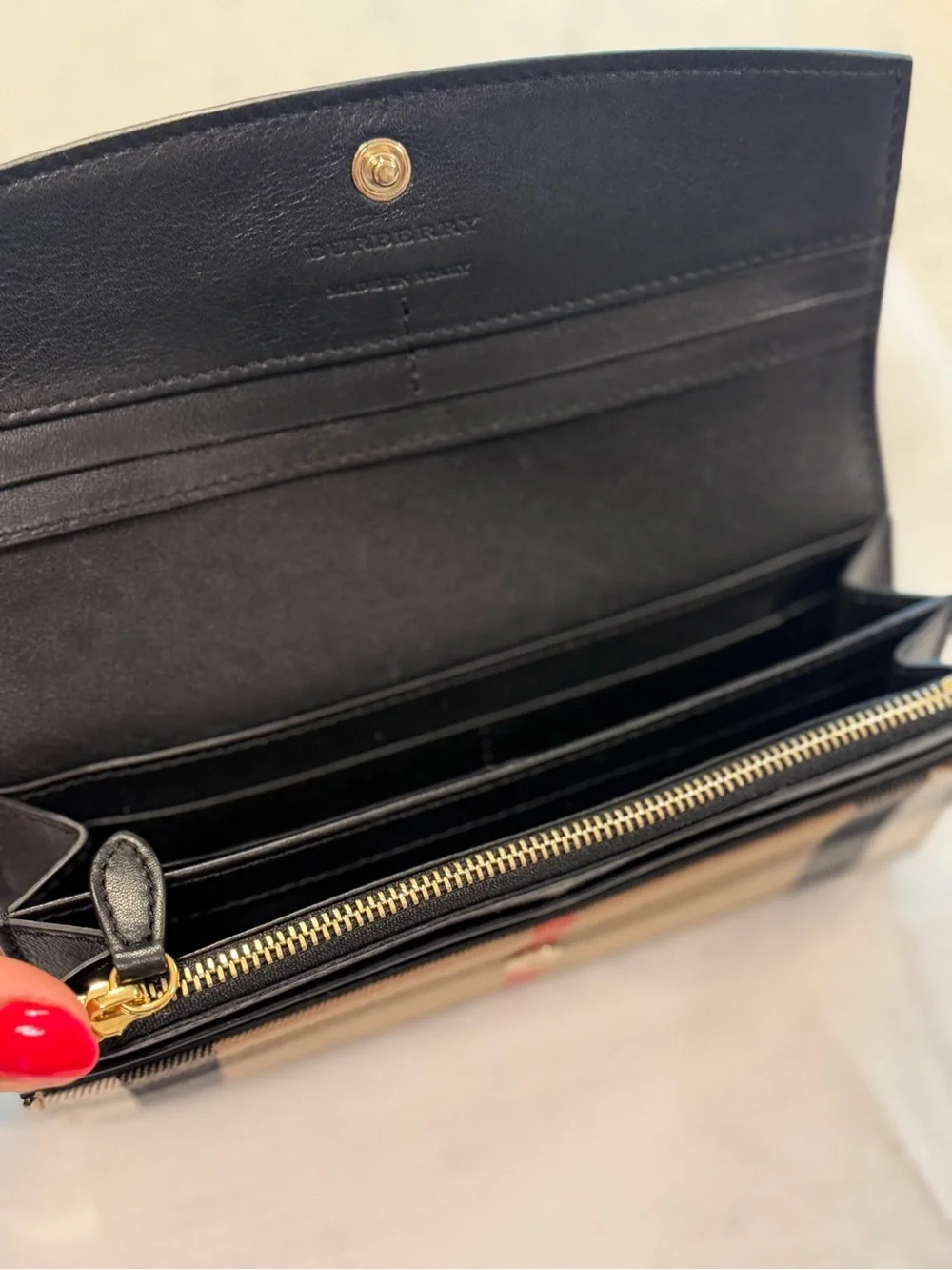 Authentic Burberry Wallet